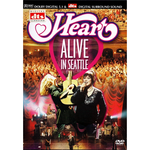 [NEW/SEALED DVD VIDEO][ HEART - ALIVE IN SEATTLE 2002 ] [#R4 PAL] [PRIORITY 1 Condition: Brand new