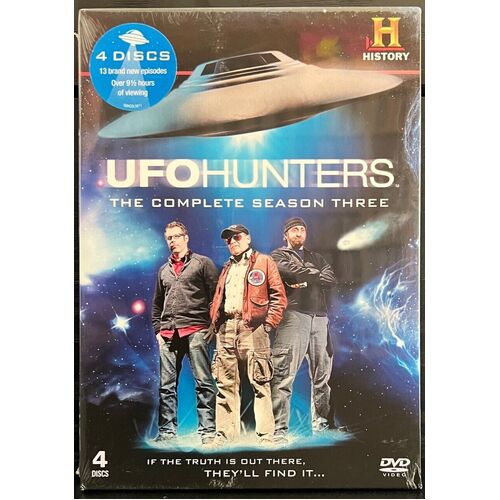 UFO Hunters - DVD PAL Season 3 History Channel UK