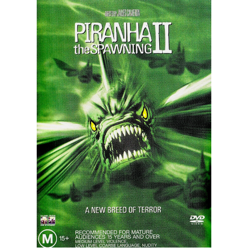 PIRANHA 2 THE SPAWNING (1982) DVD R4 LANCE HENRIKSEN ***