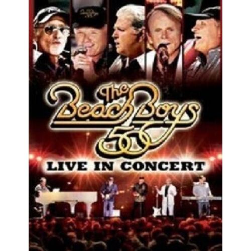 THE BEACH BOYS - THE BEACH BOYS 50: LIVE IN CONCERT 2 DVD POP NEW!