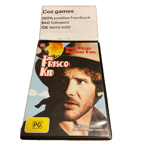 The Frisco Kid Harrison Ford Gene Wilder DVD REGION 4 AUSTRALIAN RELEASE WESTERN