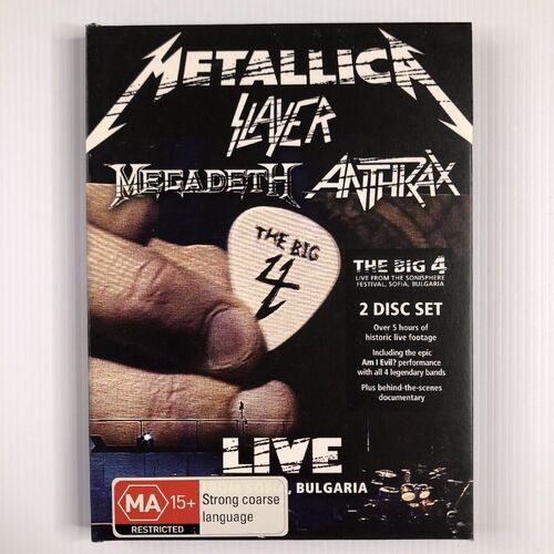 Metallica, Slayer, Megadeth, Anthrax - The Big 4 - Music DVD