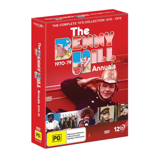 The Benny Hill Annuals - 1970 To 1979 [DVD BOXSET]