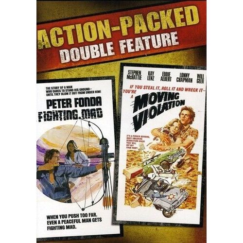 FIGHTING MAD & MOVING VIOLATION (WS) DVD