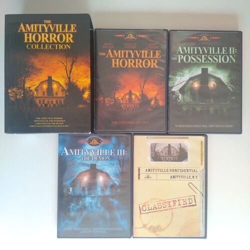 The Amityville Horror Collection Boxset (4-DVD | 1-2-3 Movies & Documentary)