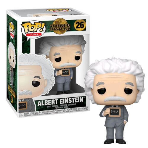 Albert Einstein Pop! Vinyl Figure #26 E=MC2 Science Scientist