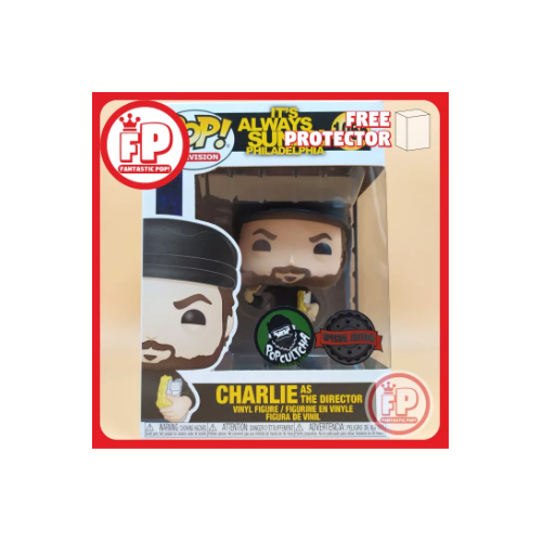 Funko POP : Television : It's Always Sunny In Philadelphia - Charlie As The Director (1055) (Popcultcha Exclusive)