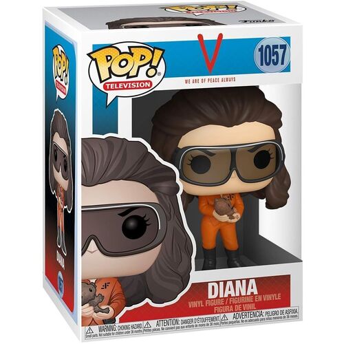 Funko 52029 POP V TV Show-Diana in Glasses w Rodent Collectible Toy