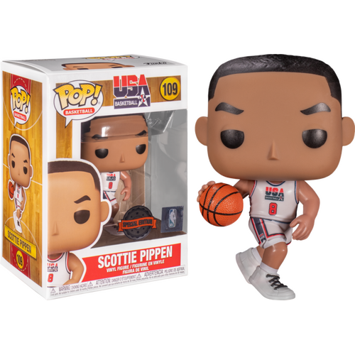 NBA Basketball - Scottie Pippen 1992 Team USA Jersey Pop! Vinyl Figure 109