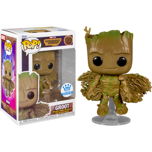 *IMPORTED* Guardians of the Galaxy Vol. 3 - Groot with Wings Pop! Vinyl Figure funko shop exclusive stickered 1213